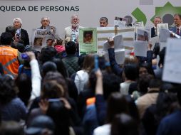 López Obrador anunció que su gobierno creará instalaciones forenses para la identificación de más de 26 mil cuerpos. NTX / A. Monroy