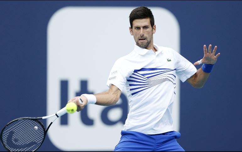 Djokovic tendrá de rival al español Roberto Bautista, previamente vencedor sobre el italiano Fabio Fognini. AFP / M. Reaves