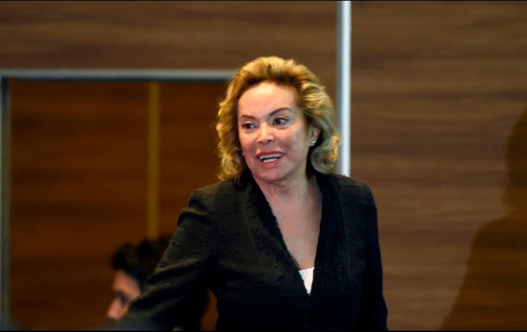 El sábado, Elba Esther Gordillo reapareció en una reunión con líderes magisteriales de más de 20 estados en Chiapas. AFP / ARCHIVO