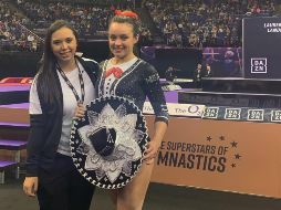 Lago se convirtió en 2011 en la primera mujer mexicana en lograr la medalla de oro en gimnasia artística de piso en los Juegos Panamericanos de Guadalajara 2011. INSTAGRAM / @analago95