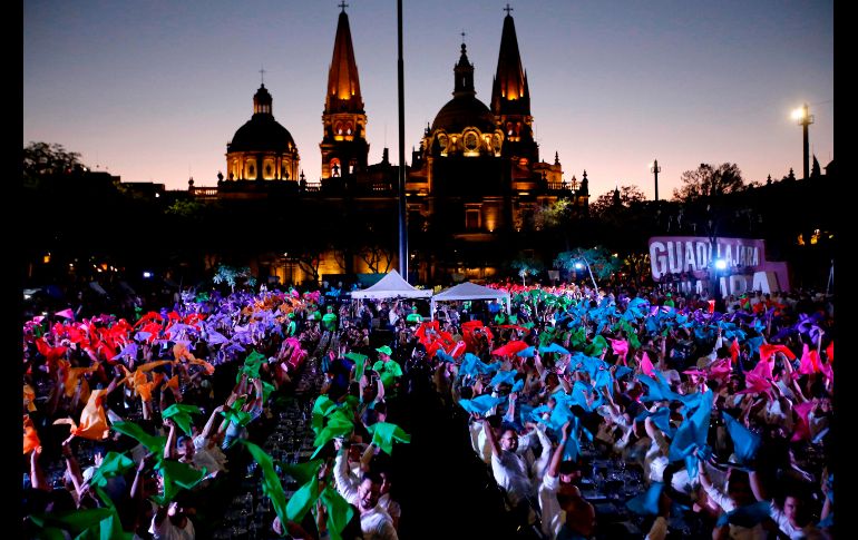 La cata se realizó en la de la Plaza Liberación. AFP/U. Ruiz