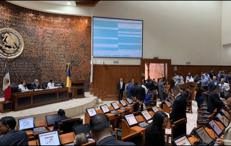 Diputados locales también aprobaron una nueva Ley estatal de Vigilancia y Ejecución de Medidas Cautelares. TWITTER / @LegislativoJal