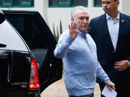 Temer afronta 10 investigaciones relacionadas con diferentes asuntos de corrupción. AFP/A. Schneider