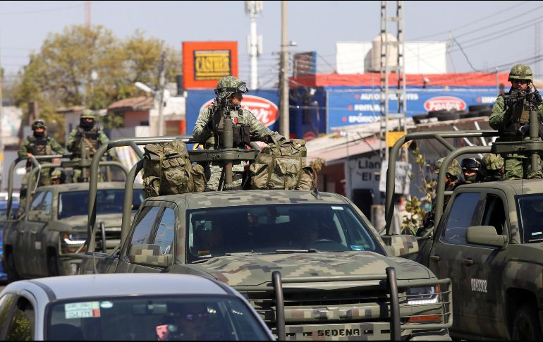 La Guardia Nacional se constituirá con elementos de la Policía Federal, militar y naval. EFE/ARCHIVO