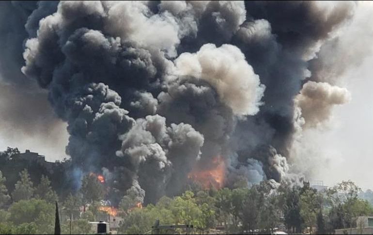 Hasta el momento no hay registro de lesionados. TWITTER / @pciviledomex