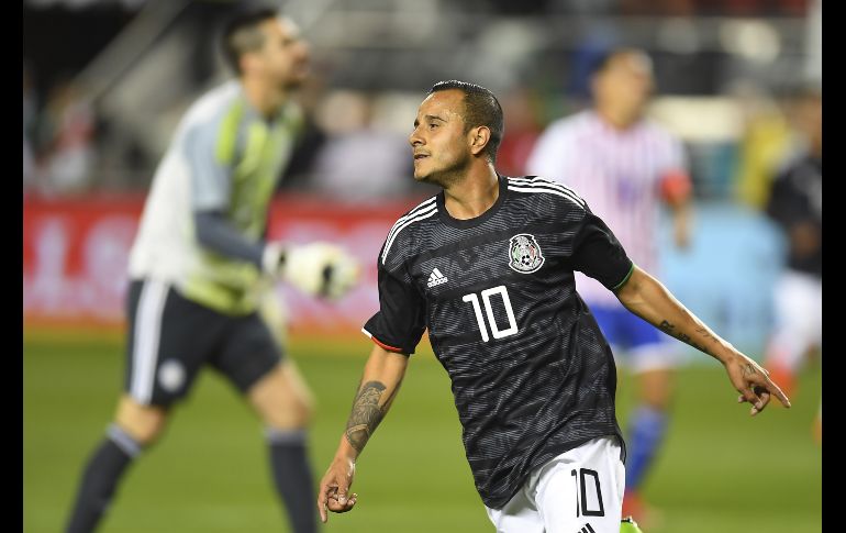 Ya en el agregado, Luis Montes marcó el cuarto gol para el Tri. MEXSPORT / O. Martínez