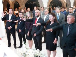 Enrique Araujo Gómez (centro), encabezará los esfuerzo de la industria en su transición del papel a lo digital. EL INFORMADOR/A. Camacho