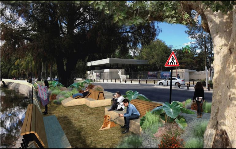 Permitirá rescatar el tramo de avenida Patria, entre Acueducto y Américas, a través de tres cruceros seguros y la reforestación de la zona. ESPECIAL