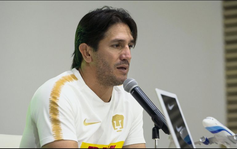 Bruno Marioni quiere que Chivas sea trampolín para Pumas rumbo a la Liguilla. MEXSPORT