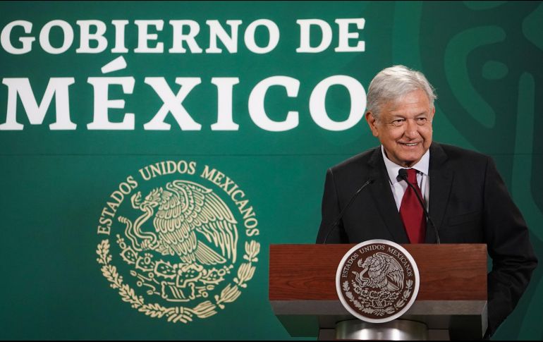 López Obrador ofreció una rueda de prensa en Tijuana. NTX/PRESIDENCIA