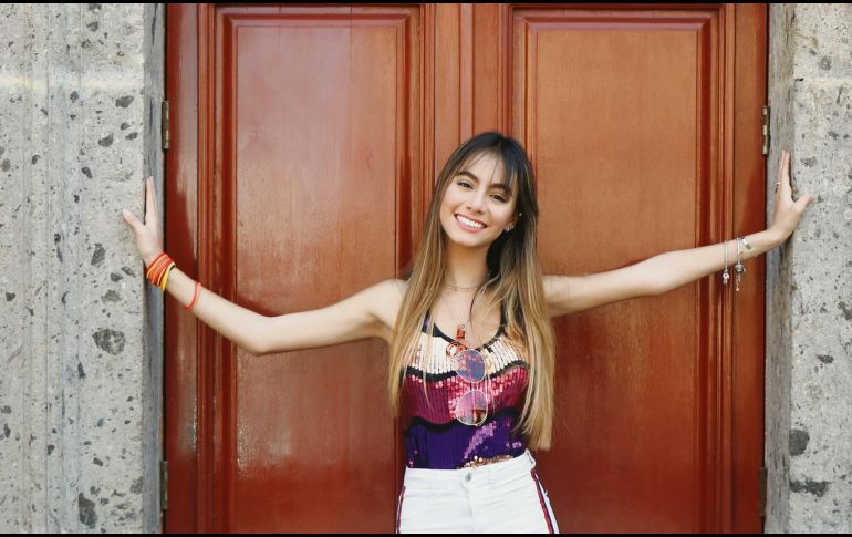 La intérprete asegura que llega bien preparada a los escenarios, y busca llegar lejos en su carrera. EL INFORMADOR / E. Barrera