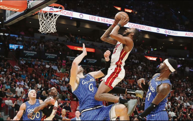 Orlando y Miami son dos equipos que buscan su lugar en Postemporada.. AP / J. Skipper