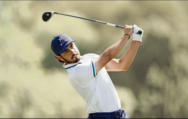 Abraham Ancer (foto) tuvo un duro oponente en el primer match que enfrentó ayer en Austin. AFP