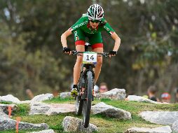 Daniela Campuzano es la mejor exponente de ciclismo de montaña en México. MEXSPORT