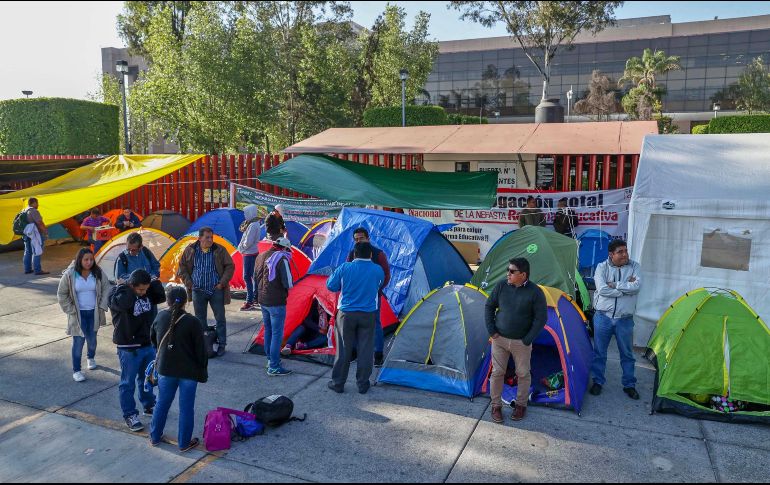 La CNTE considera que los partidos de oposición a Morena buscan mantener la nueva reforma educativa lo más parecida posible a la de 2013. SUN/D. Simón