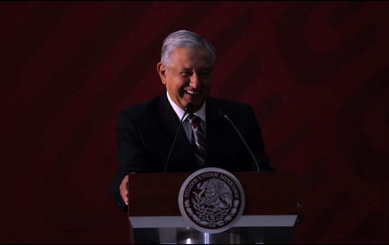 El streamming se ve afectado durante varios minutos, cuando el Mandatario hablaba con los medios de comunicación. EFE / M. Guzmán