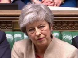 En la sesión de hoy, 286 diputados se posicionaron a favor del tratado, por lo que la jefa de Gobierno tendría que convencer a 32 parlamentarios en los próximos días. AFP/