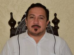 El diputado indicó que más que disculparse, los españoles ''deberían de arrodillarse ante nuestro país'', pues aseguró que a causa de ellos vivimos en la corrupción.  ESPECIAL / congresotabasco.gob.mx