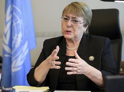 Bachelet concluirá su visita con una rueda de prensa a celebrarse en el Centro Cultural de España de la Ciudad de México. NTX/ARCHIVO