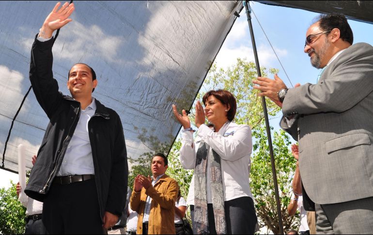 Marko Cortés (i) expresó preocupación por no saber cuáles fueron los acuerdos a los que llegó López Obrador en la reunión privada con el yerno de Trump. NTX/ARCHIVO