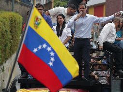 Guaidó que está hoy de gira en diversos actos volvió a llamar a los venezolanos a 