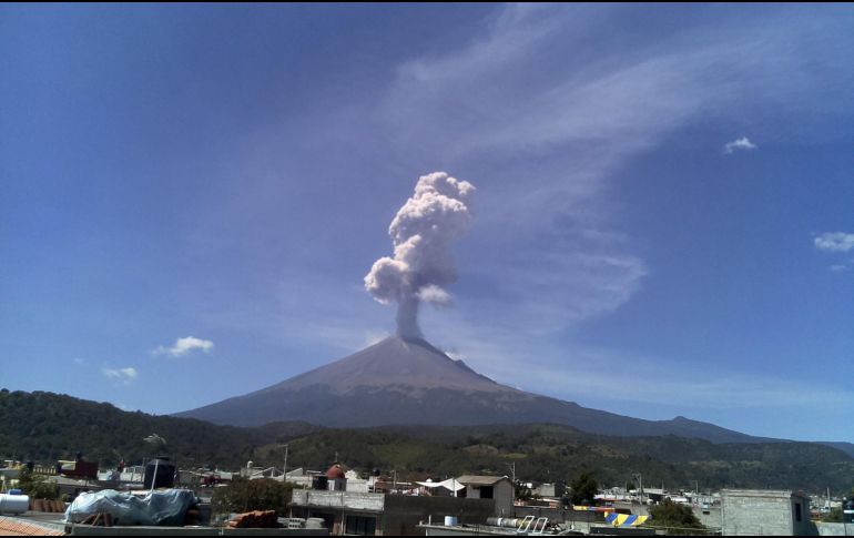 El próximo 2 de junio serán las elecciones extraordinarias en Puebla; sin embargo, la actividad del volván ha traído complicaciones para la ubicación de las votaciones.  EL INFORMADOR / ARCHIVO