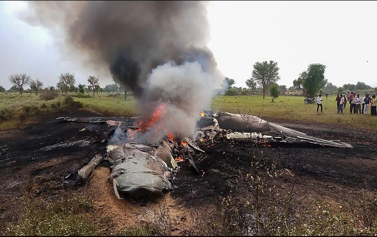El MiG-27 UPG se encontraba en una misión de rutina desde Jodhpur. AFP / ARCHIVO