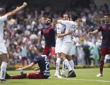 La derrota deja a Chivas con 15 puntos y lo obliga a sumar al menos nueve unidades de las 15 que quedan en juego para poder aspirar a la Liguilla. MEXSPORT / J. Ramírez
