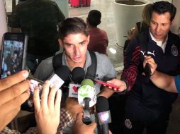 Sobre el nombramiento temporal de Alberto Coyote como timonel interino del Guadalajara, Brizuela dijo que es momento de apoyar a quien se quede. Cortesía / Líderes del Rebaño