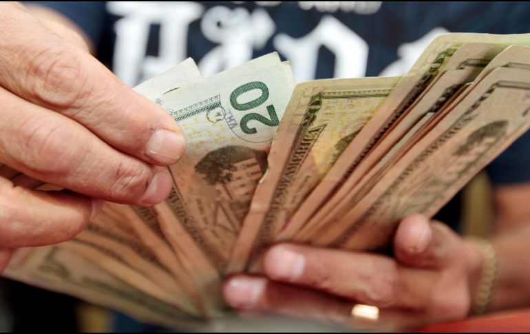 La remesa promedio en el primer bimestre del año fue de 312 dólares, superior a los 305 dólares del mismo lapso de 2018. EL INFORMADOR/ARCHIVO