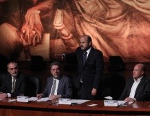 Ricardo Villanueva toma protesta como el nuevo Rector de la Universidad de Guadalajara. EL INFORMADOR / E. Barrera