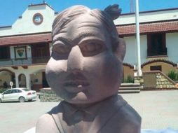 El busto es un recordatorio de la visita del Presidente al municipio de Ciudad Valles el pasado 31 de marzo. TWITTER/@TelesurCampeche