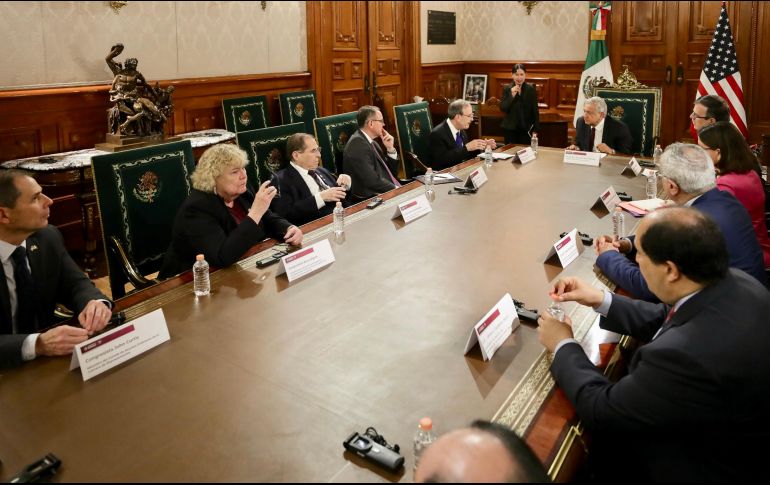 En el encuentro, López Obrador compartió las prioridades de su gobierno en materia de política interna y de política exterior. NTX/PRESIDENCIA