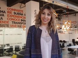 Lorena Montes Zambrano, directora de Lukin Cosmetics, empresa tapatía. EL INFORMADOR/A. Gallegos