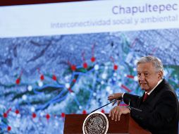López Obrador dijo que el propósito es crear el espacio artístico cultural más grande e importante del mundo. NTX / A. Monroy
