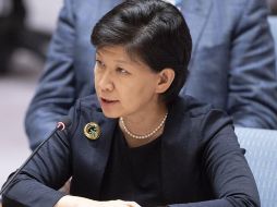 Izumi Nakamitsu explicó los diferentes usos de la energía nuclear y cómo puede repercutir en las naciones. TWITTER / @ONUinfo