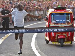 La prueba fue seguida por cerca de un millar de personas. AFP/L. Gonsalez