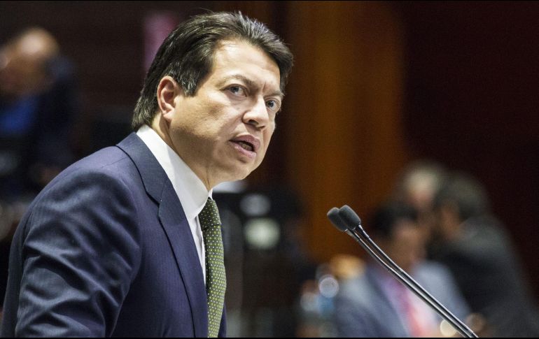 El diputado Mario Delgado dijo que se espera mantener el diálogo, y que los profesores regresarán con su análisis del dictamen aprobado en las comisiones. NTX / ARCHIVO