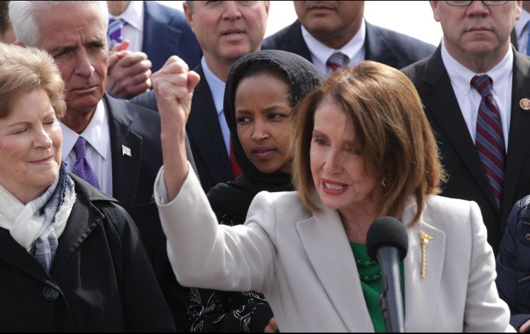 La Casa Blanca espera que el Congreso estadounidense dé luz verde al pacto antes de agosto, sin embargo, varios representantes demócratas —como Pelosi— han mostrado interés en modificarlo. AFP/A. Wong