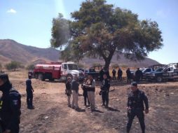 Autoridades reportaron que la fuga de combustible no representa un riesgo para la población. ESPECIAL / Policía de Tlajomulco