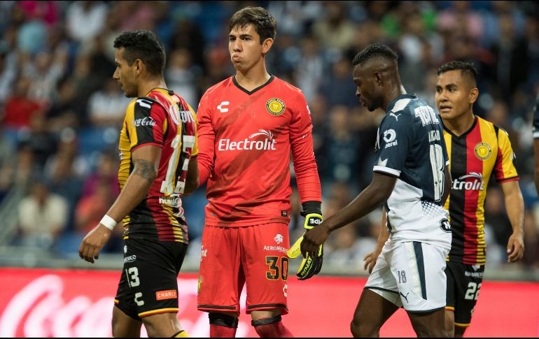 El portero Felipe López confía en que la UdeG terminará el torneo entre los ocho mejores, como ya lo ha conseguido antes. MEXSPORT / J. Martínez