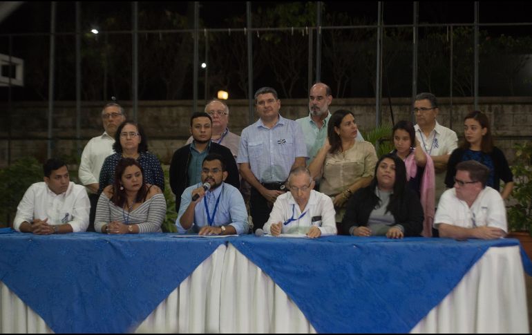 La opositora Alianza Cívica por la Justicia y la Democracia descartó levantarse de la mesa de discusión, incluso si el Ejecutivo intenta sustituirlos con interlocutores 