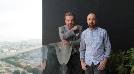 Alejandro Tommasi y antonio calvo. El actor y el productor están listos para asustar a los tapatíos. EL INFORMADOR/E. Barrera