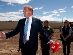 La previsión es que el año que entra se añadan 446 kilómetros en la frontera con México. AP/ J. Martin