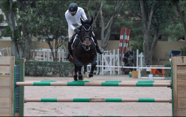 José Antonio y “Josephina Z” completaron el recorrido en 64.34 segundos, sin penalizaciones. EL INFORMADOR/G. Gallo