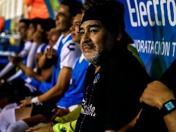 Su equipo igualó la noche del viernes a un gol ante el Mérida, y Diego al finalizar el cotejo, mencionó que le hace más mal que bien a la institución. AFP / R. Frías