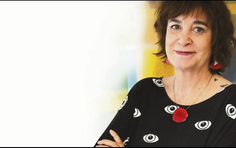 Rosa Montero. La escritora española, en su visita a México. EFE