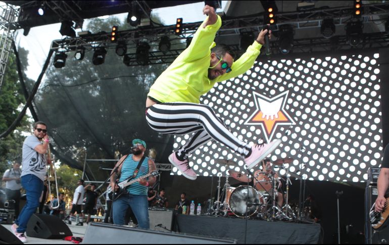 Este año, la 13 edición del festival regresó a Guadalajara con agrupaciones como Rojo Frenesí, Dínamo, Apolo 7 y Los Pericos. EL INFORMADOR/G. Gallo