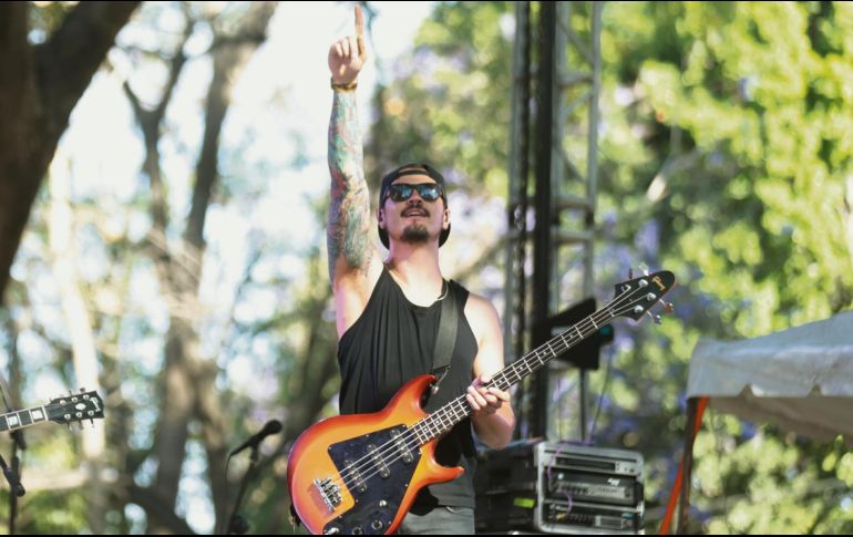 Fresco. Los sonidos de Don Tetto fueron bien recibidos por el público del festival rockero.  EL INFORMADOR / G. Gallo