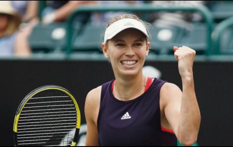 Caroline Wozniacki buscará este día su primer título de la temporada. AP / M. Smith